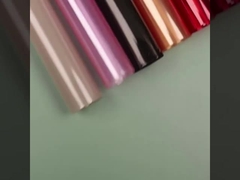 Film gelatinoso a colori impermeabile, carta da avvolgimento per l'arte floreale, cellophane semitransparente, carta cristallina