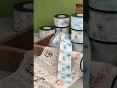 Serie di gentiluomini in stile nazionale Bird Song Flower Flower Flower Stampting Flower Ribbon Abbigliamento fai da te H