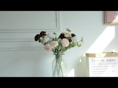 Infissi di fascia alta in stile nordico, con tre teste di loto artificiale a forma di migliaio, casa, soggiorno