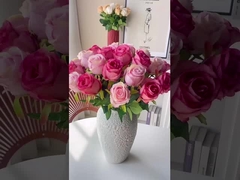 Simulazione di fiori di rosa fiore di seta 2022 nuovo mazzo di fiori di plastica arrangiamento di decorazione living roo