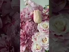 Fiori artificiali rosa, fiori da matrimonio, soffitto dell'albergo, decorazioni per banchetti, cartelloni stradali, arrangiamento del pavimento