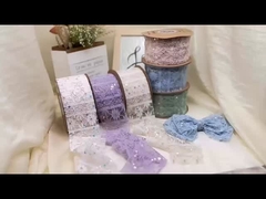 Stile coreano di fascia alta uomo di pesce nastro di pizzo 7cm accessorio per capelli con fascia di fascia alta sensazione fai da te nastro semi-fin