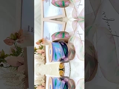 Nuovo online Corsiano Nastro Tulipano Neve Seta Nastro Fiore Imballaggio Accessoiri Capelli Arco Abbigliamento Nastro