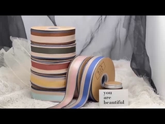 10,0 cm nastro a strisce di colore opaco