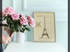 10 Bouquet di rose in stile francese, fiori per la decorazione di nozze, decorazioni per la casa, rose in stile francese