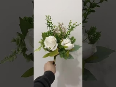 Bouquets di rose artificiali provenienti da Amazon per il salotto e la decorazione domestica, rose artificiali artifici