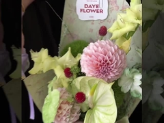 Concepzione artistica serie di pittura ad olio arrangiamento floreale carta da imballaggio