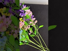 Imitazioni di foto e di decorazioni per la fotografia con il dito di bellezza, singoli piccoli fiori artificiali