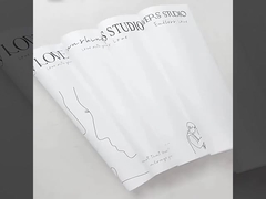 Al dettaglio di carta minimalista, materiali di carta impermeabile per imballaggi di fiori in stile Ins per San Valentino