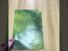 Bocchetto di fiori in carta lavata all'inchiostro, carta da involucro decorativa del Piccolo Principe, carta piatta con texture di pietra