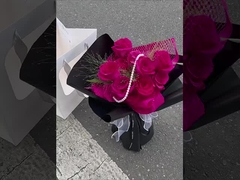 Primo amore, carta a colori solidi, fiore, buco di fiori, carta da avvolgere, carta impermeabile, carta da avvolgere per l'arte floreale