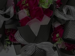 Grosso imitazione di bouquet di sapone rosa, regalo creativo per la Festa della Mamma, San Valentino e Chris