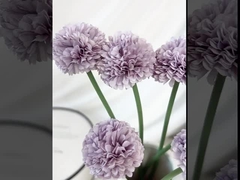 Fiore simulato 6 pezzi mini palla casa decorazione tavolo da pranzo fiore albergo decorazione morbida floreale