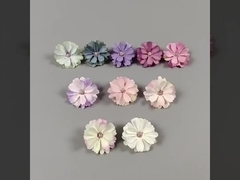 Simulazione della lingua stellare Fiore scatola regalo scatola di fiori accessori Daisy testa di fiore Materiale fatto a mano H