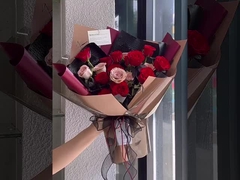 Nuova carta Tide, film spesso opaco, floreale, carta da imballaggio con fiori