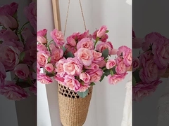 Stile coreano 12 teste Elsa Rose Simulazione Fiore Rosa Fake Fiore Casa Soggiorno Tavolo da pranzo Deco