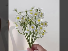 Ins Chamomile Simulazione Fiore Bundle Margherita Finto Fiore Decorazione Soggiorno Tavolo Bouquet di Fiori