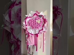 Carta matt di nebbia mattutina carta impermeabile di avvolgimento a fiori