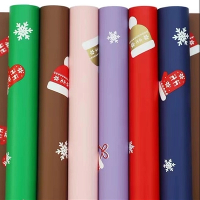 Un buon prezzo. Carte da imballaggio 58cm x 58cm del fiore del regalo di Natale 20 strati in borsa in linea