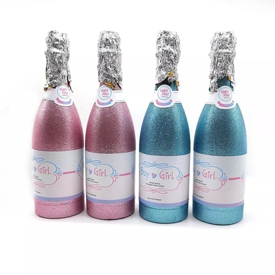 comprare genere compresso dell'aria rosa e del blu all'ingrosso rivelare lo showe del bambino del tiratore del cannone dei coriandoli del champagne online manufacture