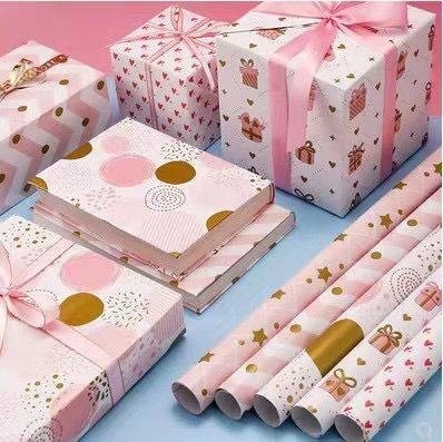 comprare 50cm*70cm Matte Gift Wrap Paper Roll per l'amico online manufacture