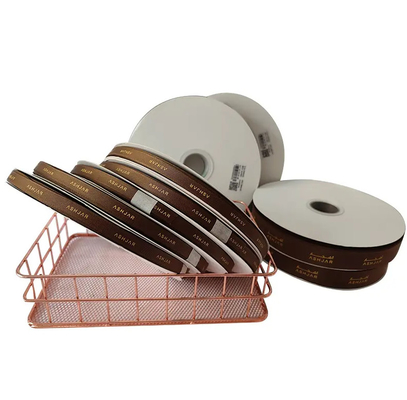 Un buon prezzo. Polyester Gift Wrap Ribbon Roll a strisce impermeabile 20Y Lunghezza in linea