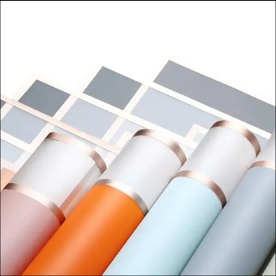 comprare Lato d'oro carta impermeabile per fiori coreana carta da imballaggio per fiori forniture per fioristi carta da imballaggio colorata online manufacture