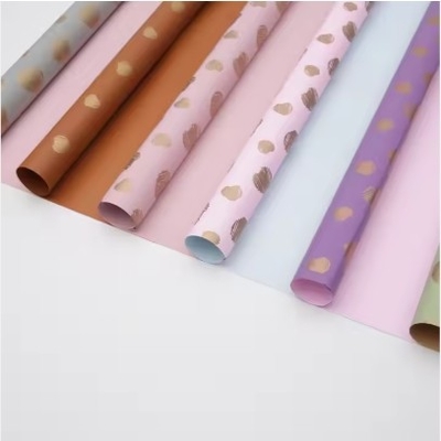 comprare Carta di avvolgimento per fiori a colori per bouquet personalizzati Imballaggio regalo coreano impermeabile online manufacture