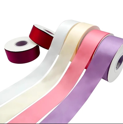 Un buon prezzo. E-magic Custom Double Faced Satin Ribbon Roll in 196 colori per la personalizzazione del cliente in linea