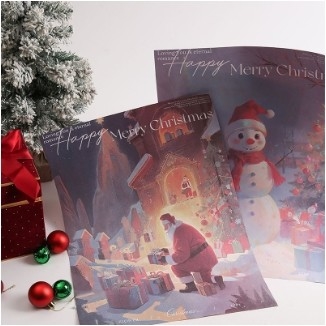 comprare Atmosfera natalizia carta di fiore carta di avvolgimento carta kraft carta DIY carta regalo fatta a mano bouquet negozio di fiori materiale floreale online manufacture