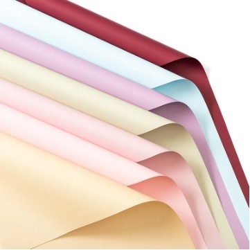 Un buon prezzo. Colore puro Ou Ya carta di avvolgimento di fiori carta di avvolgimento di fiori carta di apertura del cestino di fiori regalo materiale di fiori di rosa in stile coreano primo amore in linea