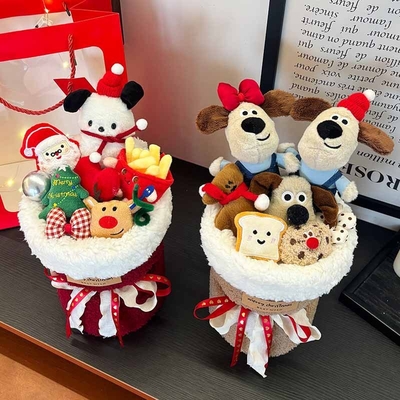 comprare 22x37cm Bouquet di bambole di peluche Regalo unico per il ragazzo o la ragazza West Highland White Terrier online manufacture
