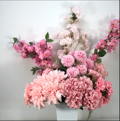 Un buon prezzo. AF-111 in stock vendita calda rosa seta peonia bouquet fiori artificiali fiori economici per la casa fiori da matrimonio in linea