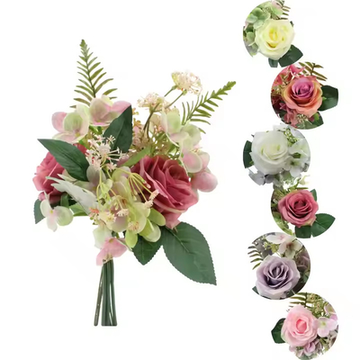 Un buon prezzo. Fiori artificiali per il matrimonio Bouquet di fiori artificiali in linea