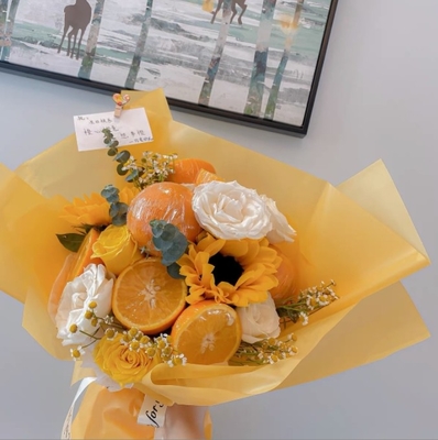 Un buon prezzo. Carta da confezionamento di fiori per negozi di fiori, carta da confezionamento di fiori freschi, carta da confezionamento di bouquet impermeabile, carta Hansu, accessori per scatole regalo di fiori in linea