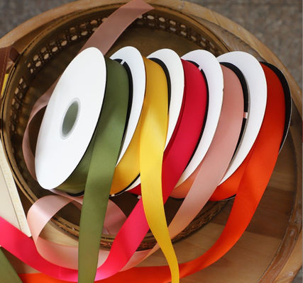 comprare Nastro di poliestere ad alta densità a colori solidi a un lato da 2,5 cm per decorazioni di torte, nastro per imballaggi di fiori, nastro per imballaggi fabbricazione online