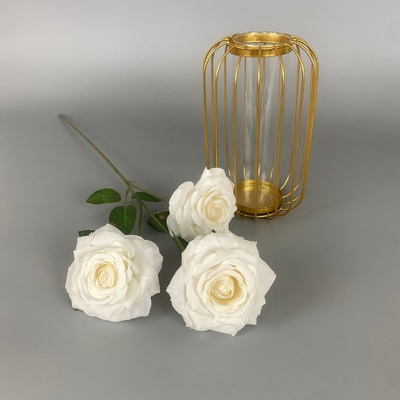 Un buon prezzo. Rosa fiore artificiale albergo casa matrimonio segnale stradale decorazione fiore artificiale in linea