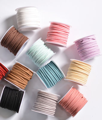 comprare Weiyi corda da 5 metri di pelle di cervo, cintura di velluto coreana, corda di pelle, fiori freschi, nastri, bouquet decorativi, materiali di imballaggio, accessori fai-da-te fatti a mano fabbricazione online