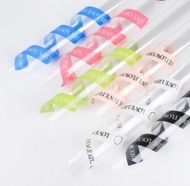 comprare Carta di imballaggio per fiori di vetro minimalista colorata online manufacture