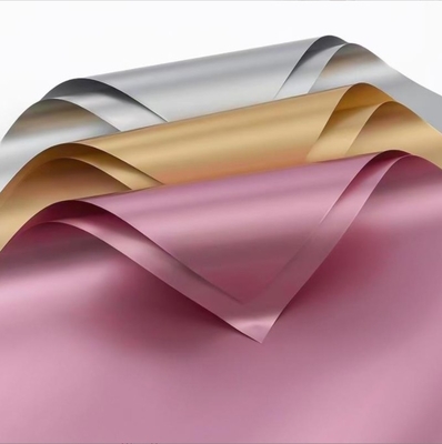 comprare Changyi all'ingrosso carta dorata a doppio lato a colori solidi, carta Ouya impermeabile, bouquet di fiori, carta da imballaggio di alta qualità, negozio di fiori e arte floreale online manufacture