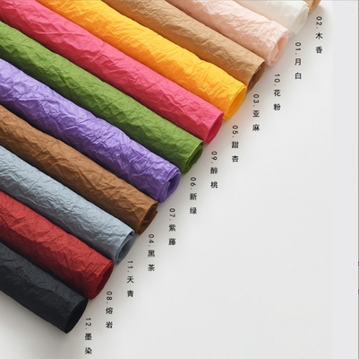comprare Carta Xue Nai, carta gonfia arrotolata a mano, carta speciale, carta impermeabile per l'imballaggio di fiori, materiale di imballaggio per fiori freschi, arte floreale impermeabile, bouquet di fiori, negozi di fiori online manufacture