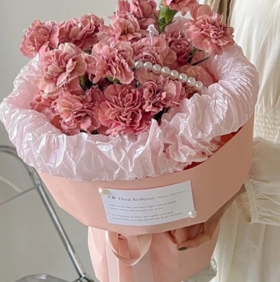 comprare Carta di avvolgimento per fiori della serie Fenghua, carta kraft ispessita impermeabile, carta di avvolgimento per fiori per rotoli, carta coreana a colori solidi online manufacture