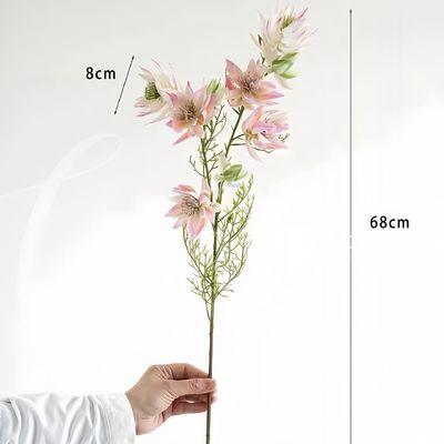 comprare Decorazione di nozze con fiori da sposa simulando il rossore, fornitura transfrontaliera di fiori contraffatti, vendita all'ingrosso di ornamenti per la casa, sparatoria fabbricazione online