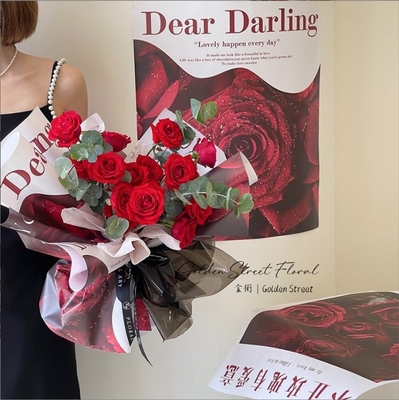 comprare Carta di avvolgimento per il giorno di San Valentino Bouquet impermeabile Materiale Ouya 30-45 giorni Tempo di spedizione online manufacture