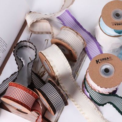 comprare Lotus Leaf Edge Mille Bird Grid Nastro Tessuto La perfetta aggiunta al tuo fai-da-te borse di abbigliamento cappelli e accessori fabbricazione online