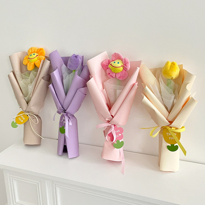 comprare Giorno della mamma &520 Bouquet unico di girasoli in tessuto artificiale online manufacture