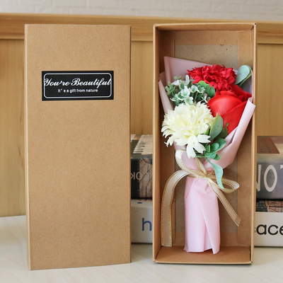comprare Regalo di fiori di sapone, mazzo di simulazione romantica, mazzo di rose, regalo di San Valentino per la ragazza, in magazzino. online manufacture
