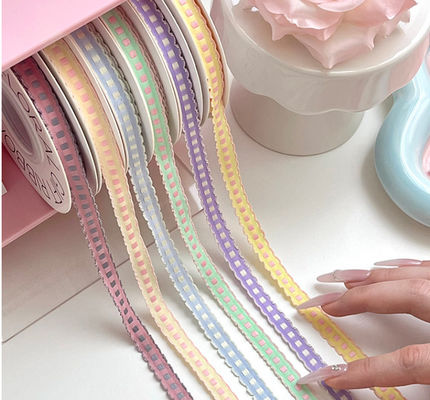 comprare Nastro da salto a pizzo Fiore Fuscolo Bow Tie Torta Formaggio Nastro Floral Art Materiale fai da te fatto a mano fabbricazione online