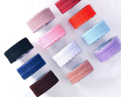 comprare Materiale di imballaggio dei fiori Lacci nastro neve garza nastro bouquet di fiori per fai da te 2.5cm di larghezza fabbricazione online