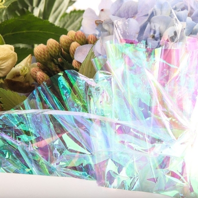 comprare Fioraio Carta di avvolgimento Fino Pellicola arcobaleno color ferro impermeabile Regali di fiori freschi e bellissimi bouquet di fiori online manufacture